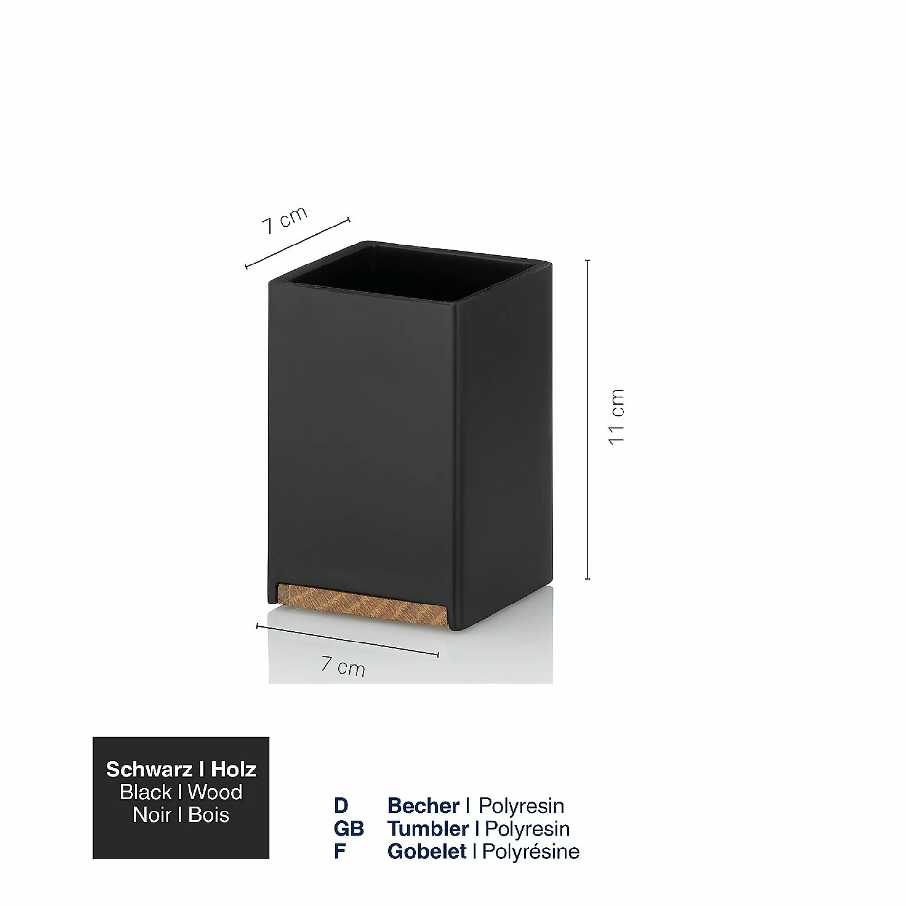 Becher, Cube