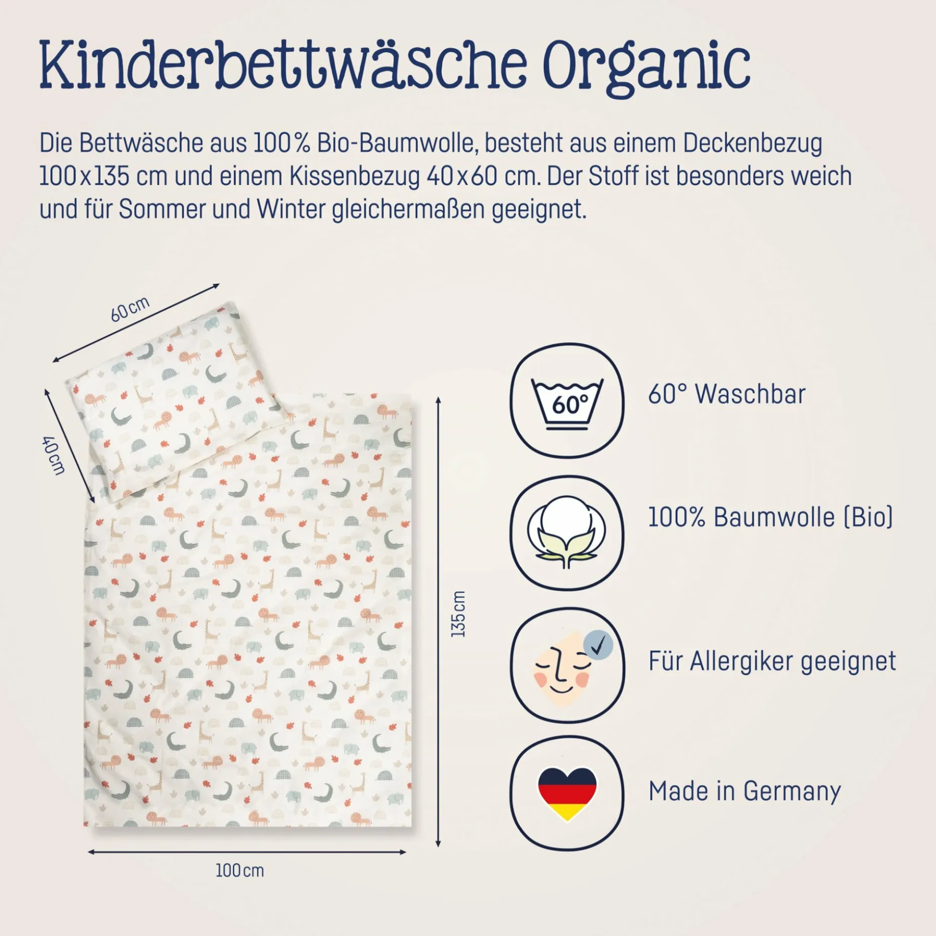 Bettwäsche, Wild Friends