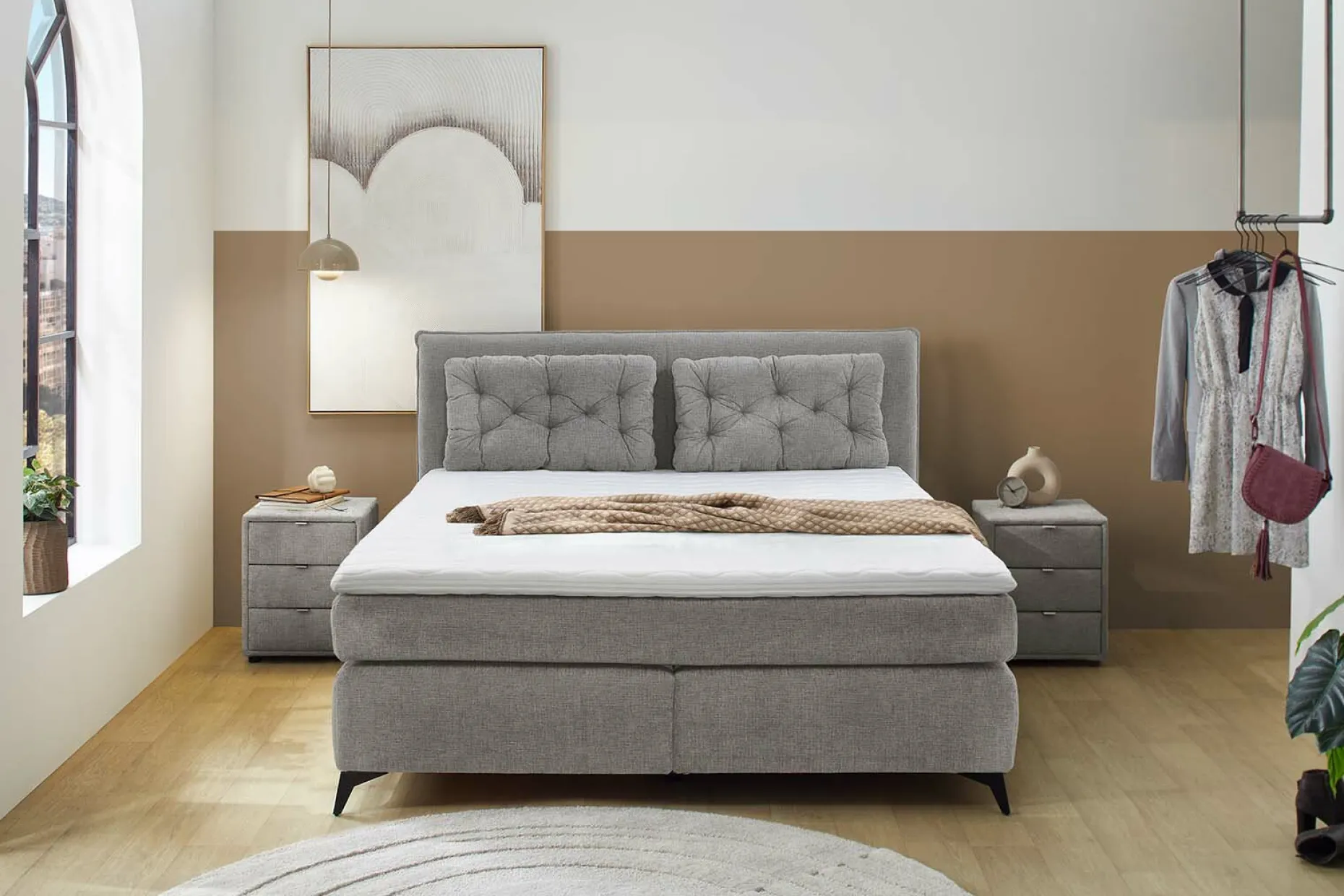 Boxspringbett, Chalet