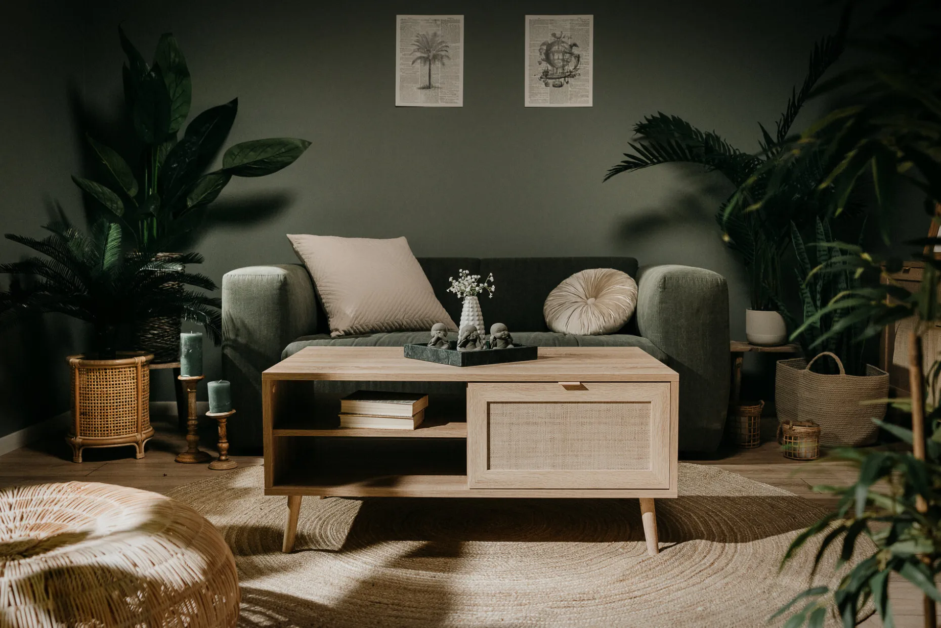 Couchtisch, Bali 55A