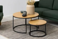 Couchtischsatz, Spiro rund