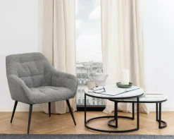 Couchtisch-Set, Spiro oval