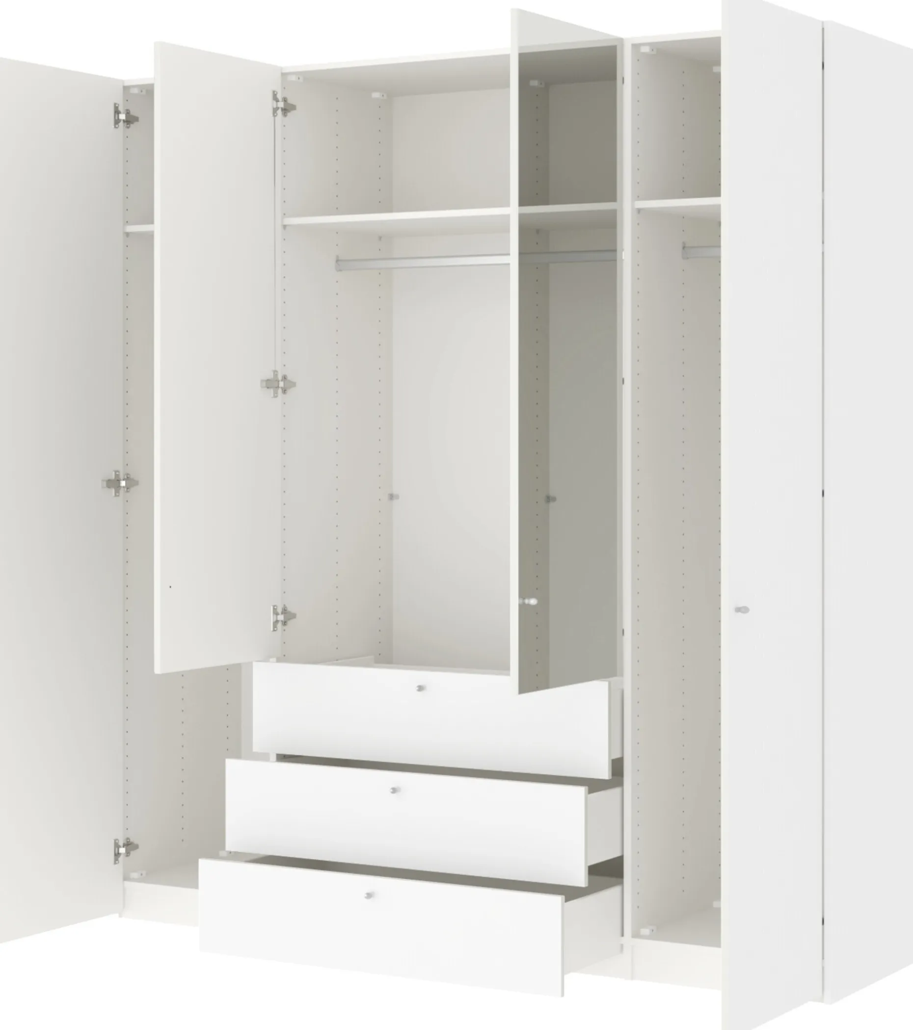 Drehtürenschrank, Longline