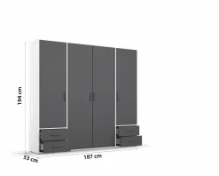 Drehtürenschrank, Voyager