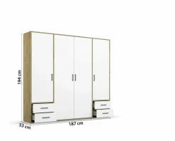 Drehtürenschrank, Voyager