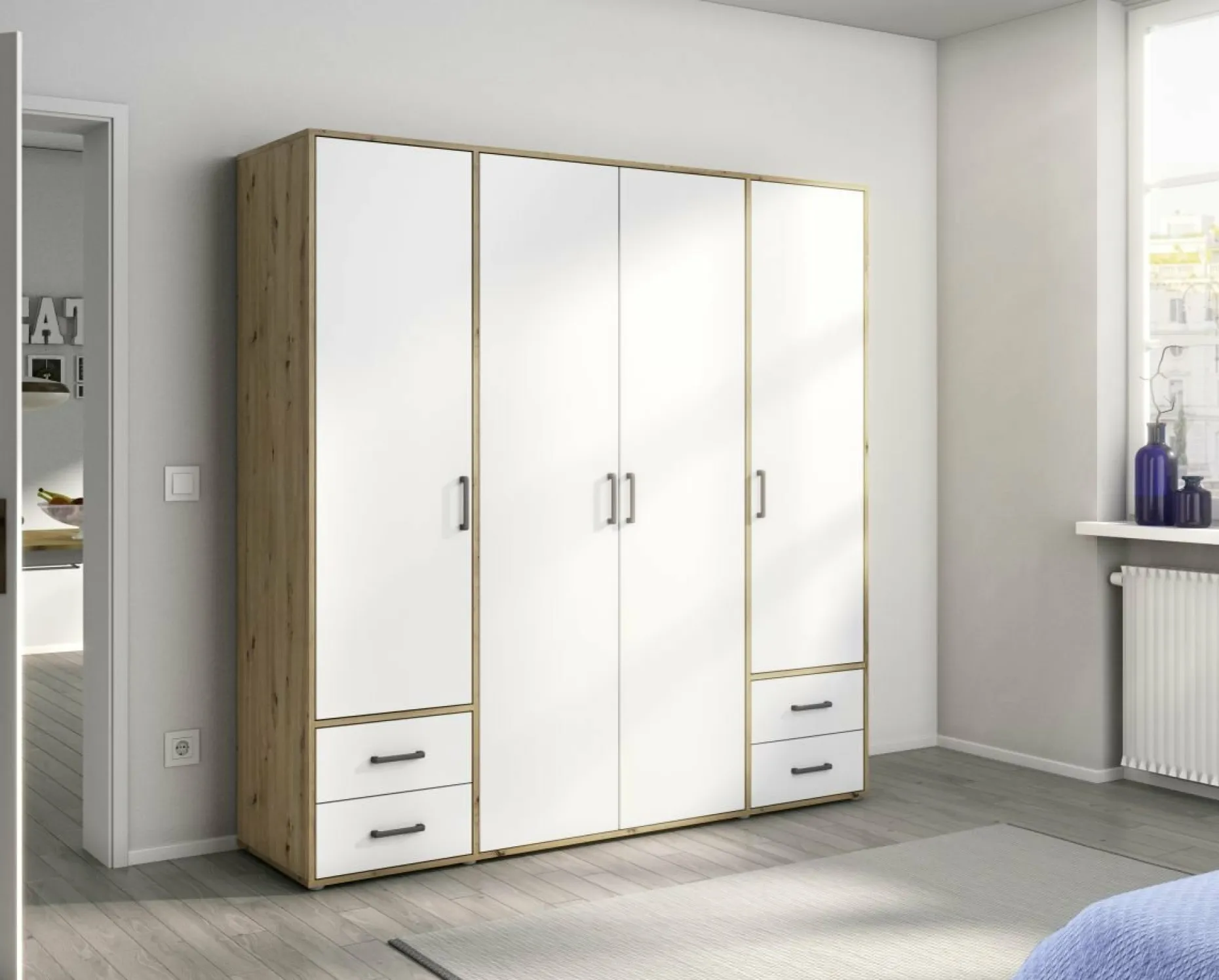 Drehtürenschrank, Voyager
