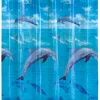Duschvorhang PEVA, Dolphin
