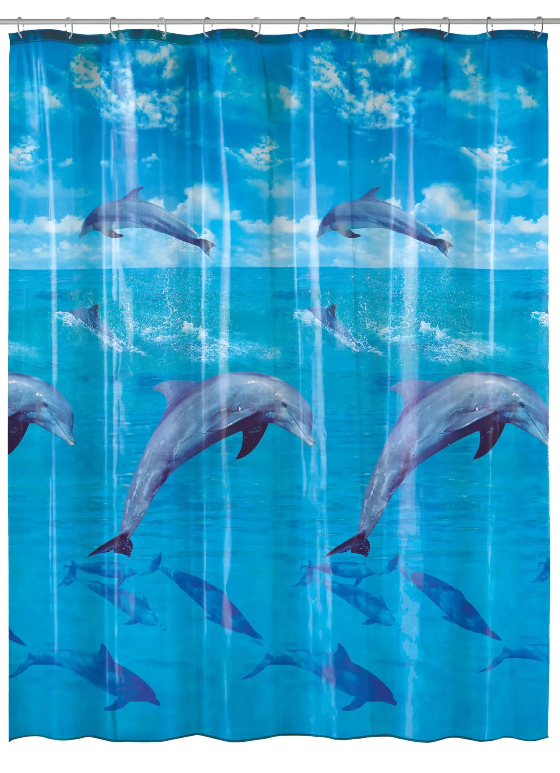 Duschvorhang PEVA, Dolphin