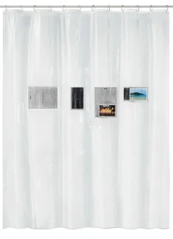 Duschvorhang PEVA, Pocket