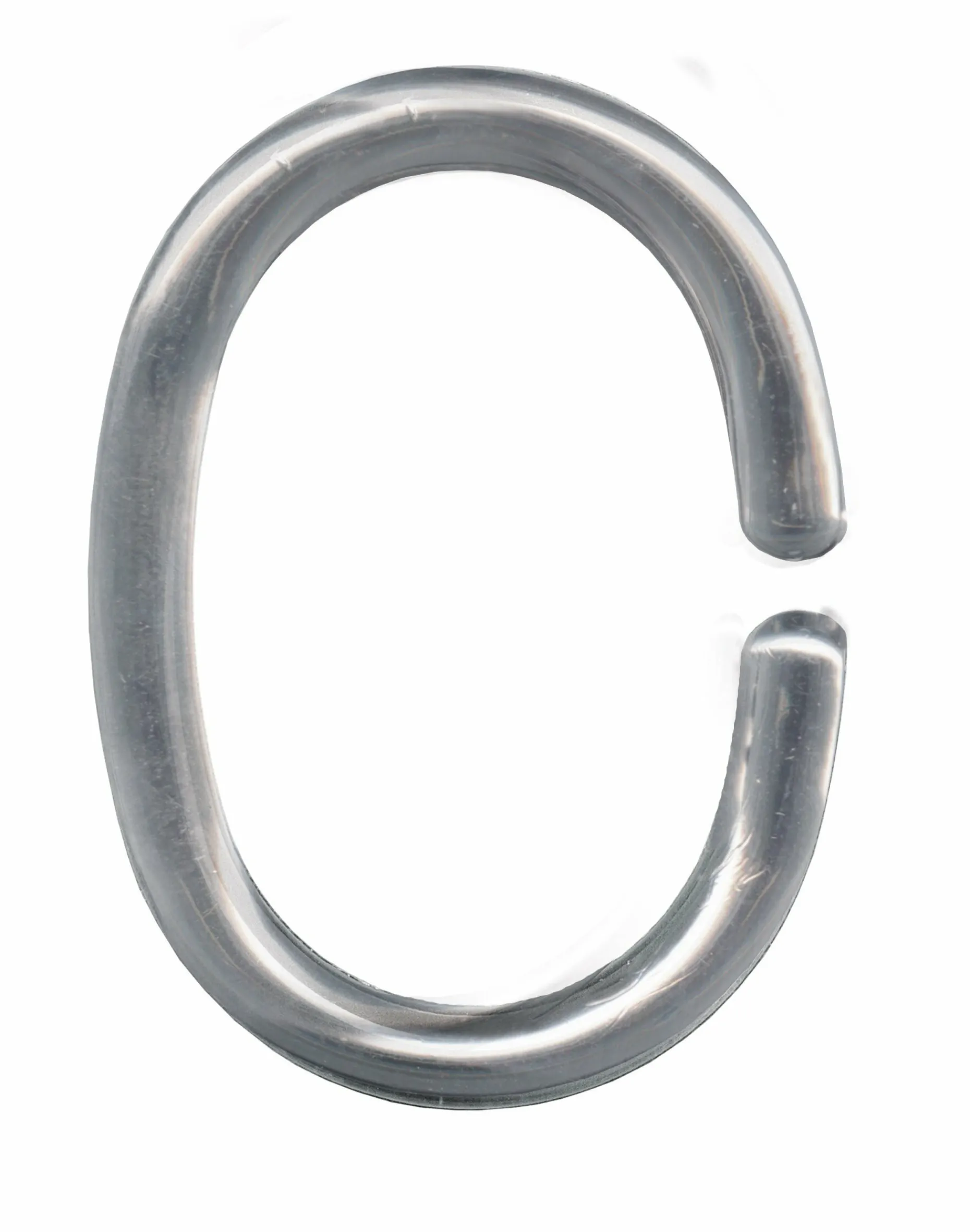 DV-Ringe, Duschvorhang-Ringe Silber