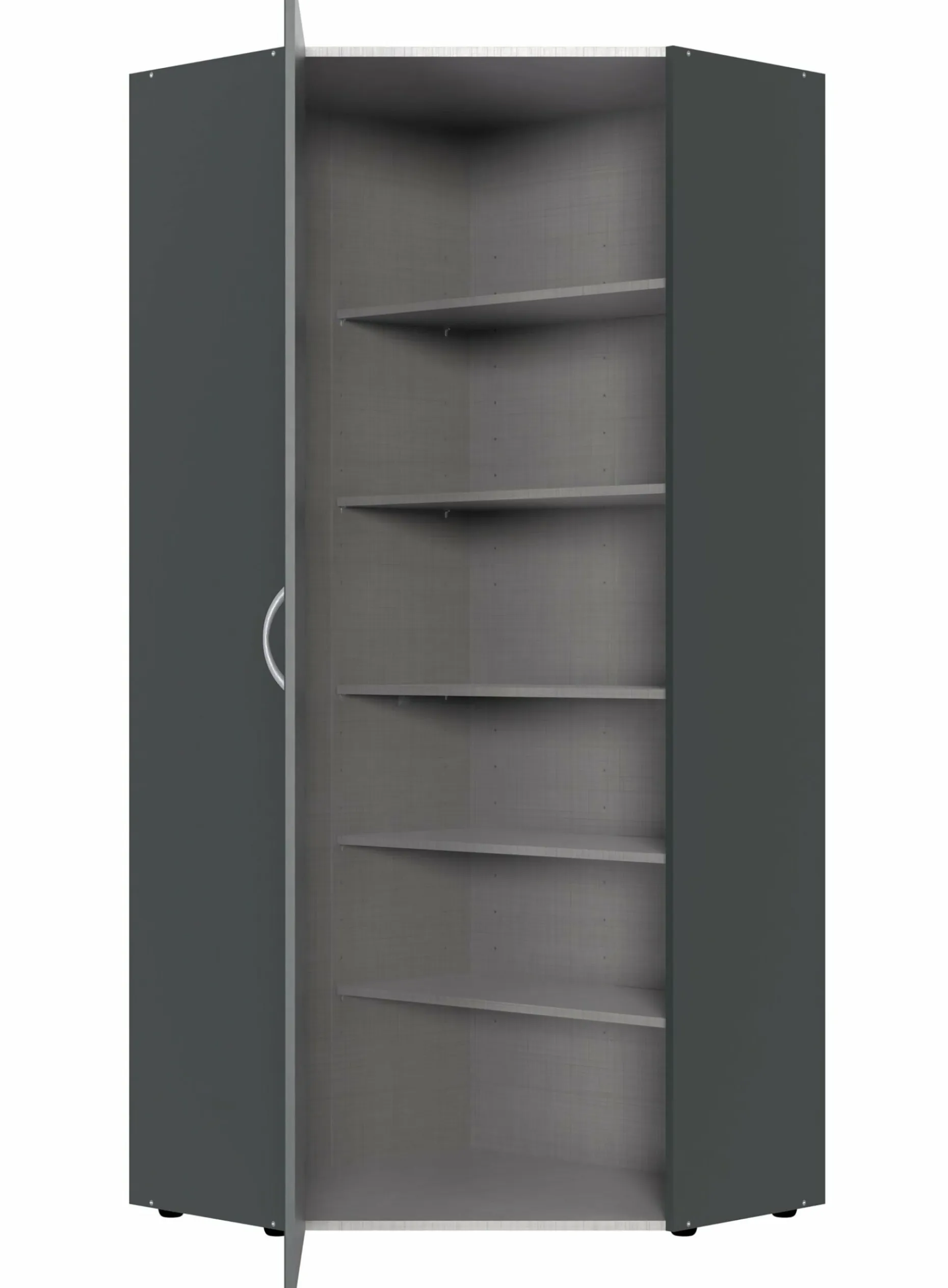 Eckschrank, Multiraumkonzept