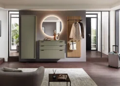 Garderobe, Interno