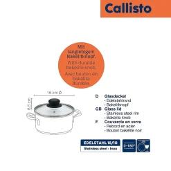Glasdeckel, Callisto