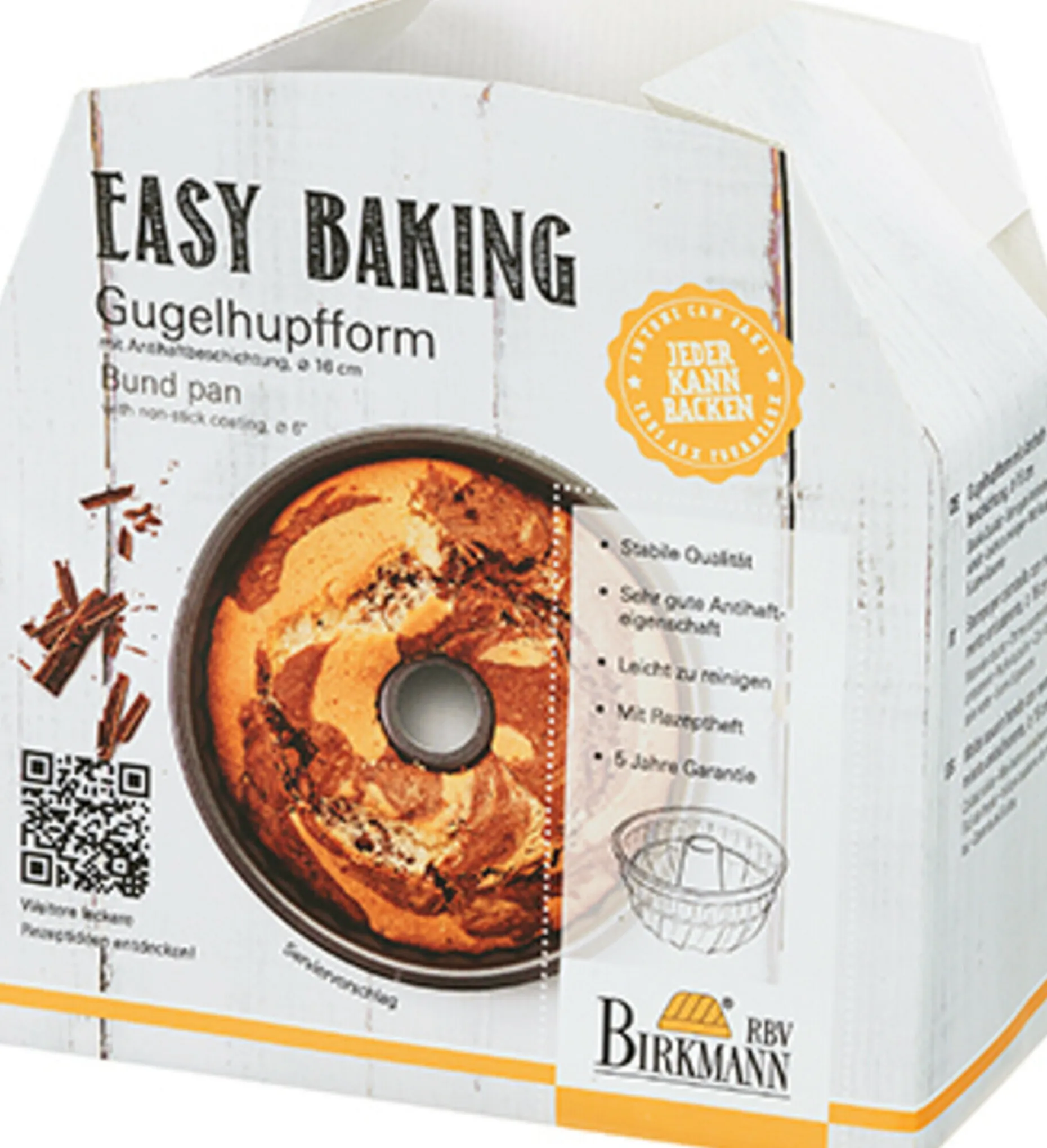 Gugelhupfform, Easy Baking