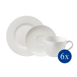 Kaffee Set 18tlg., Basic White