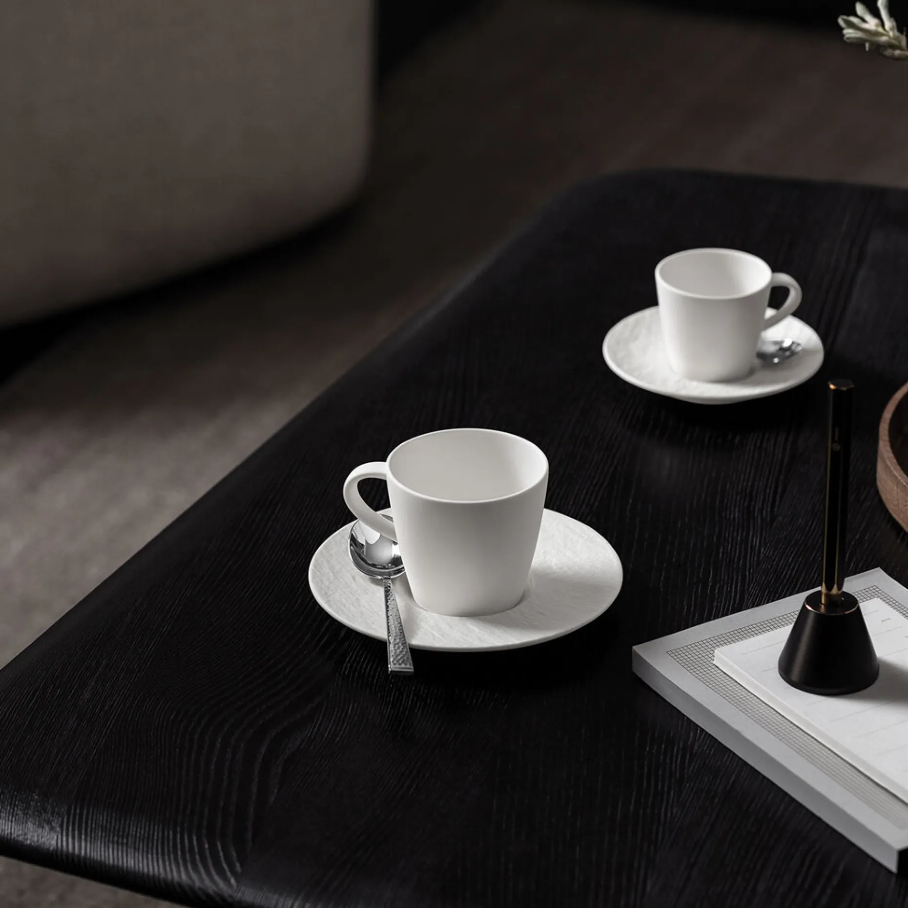 Kaffeeuntertasse, Manufacture Rock