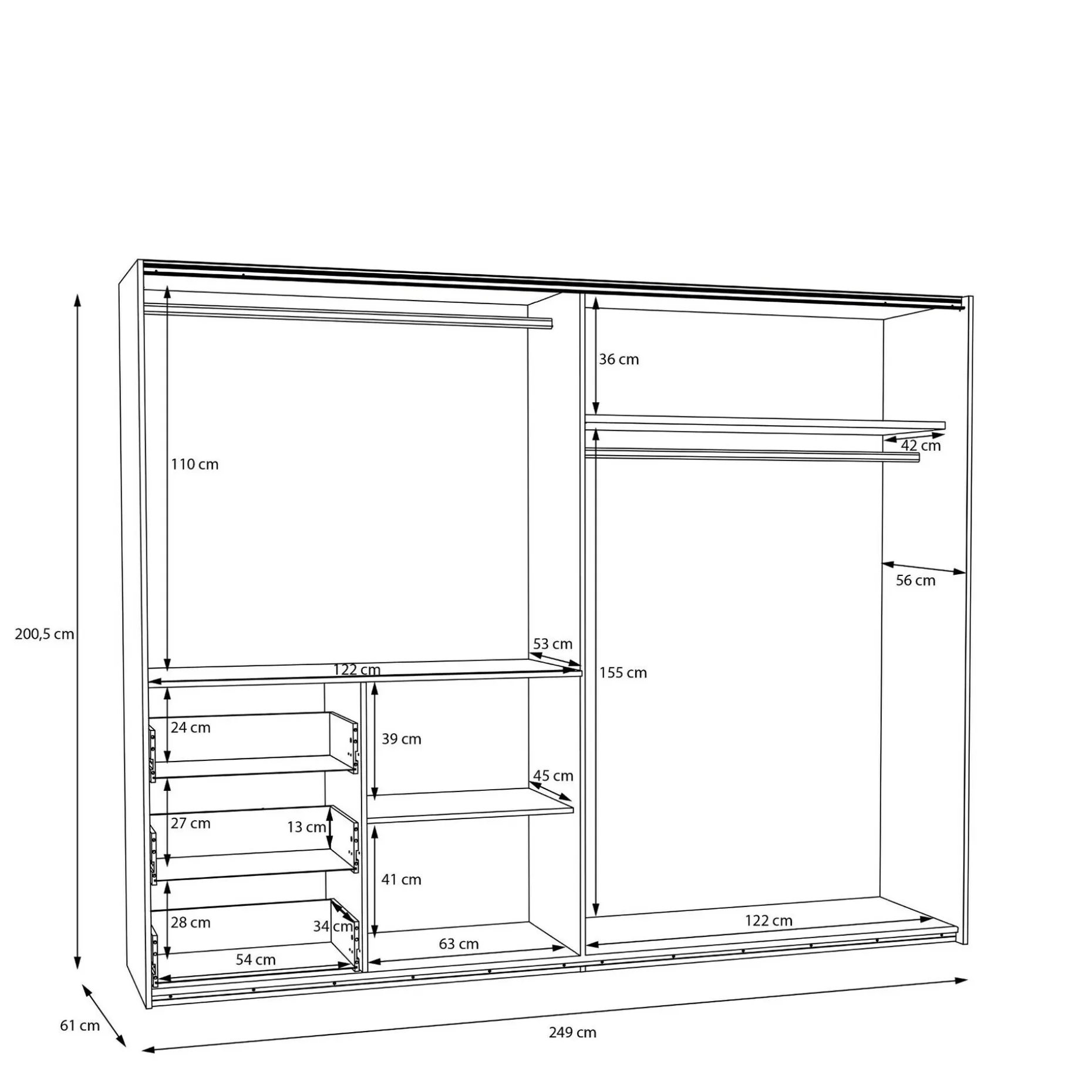 Kleiderschrank, Winn 2