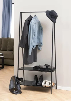 Kleiderständer, Seaford mit Ablage