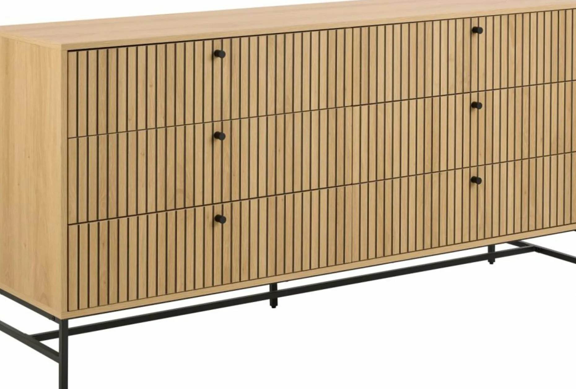 Kommode, Albany mit 6 Schüben