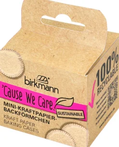 Mini-Kraftpapierförmchen, `Cause We Care