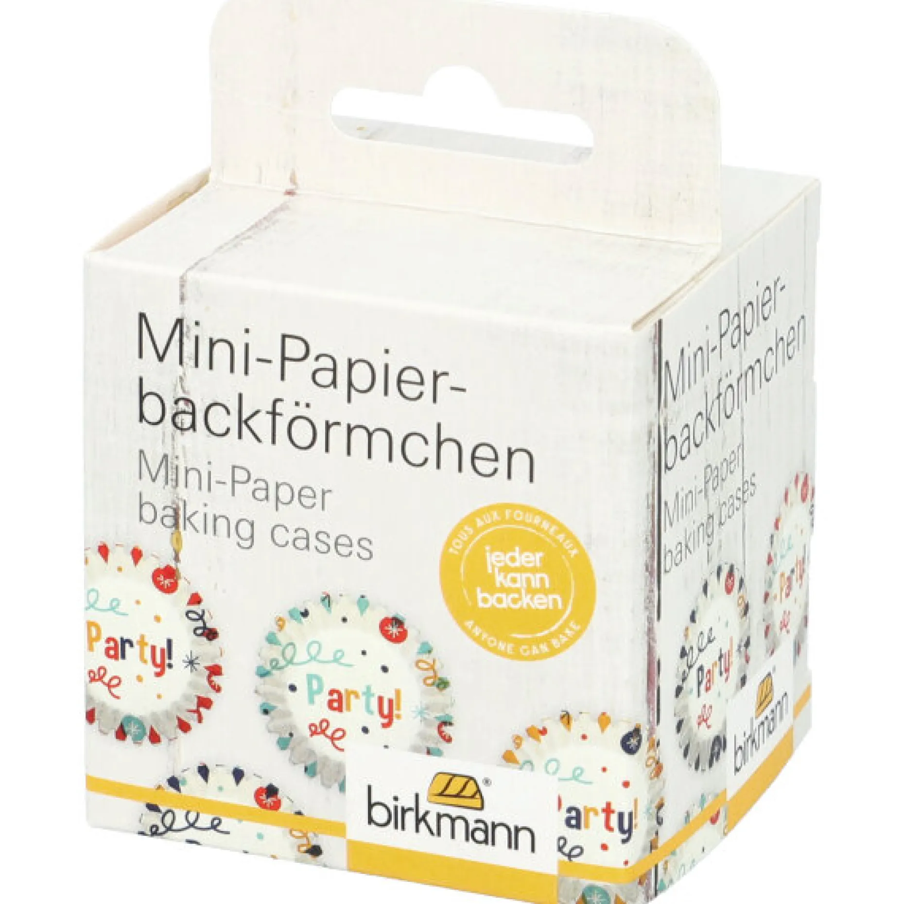 Mini-Papierbackförmchen