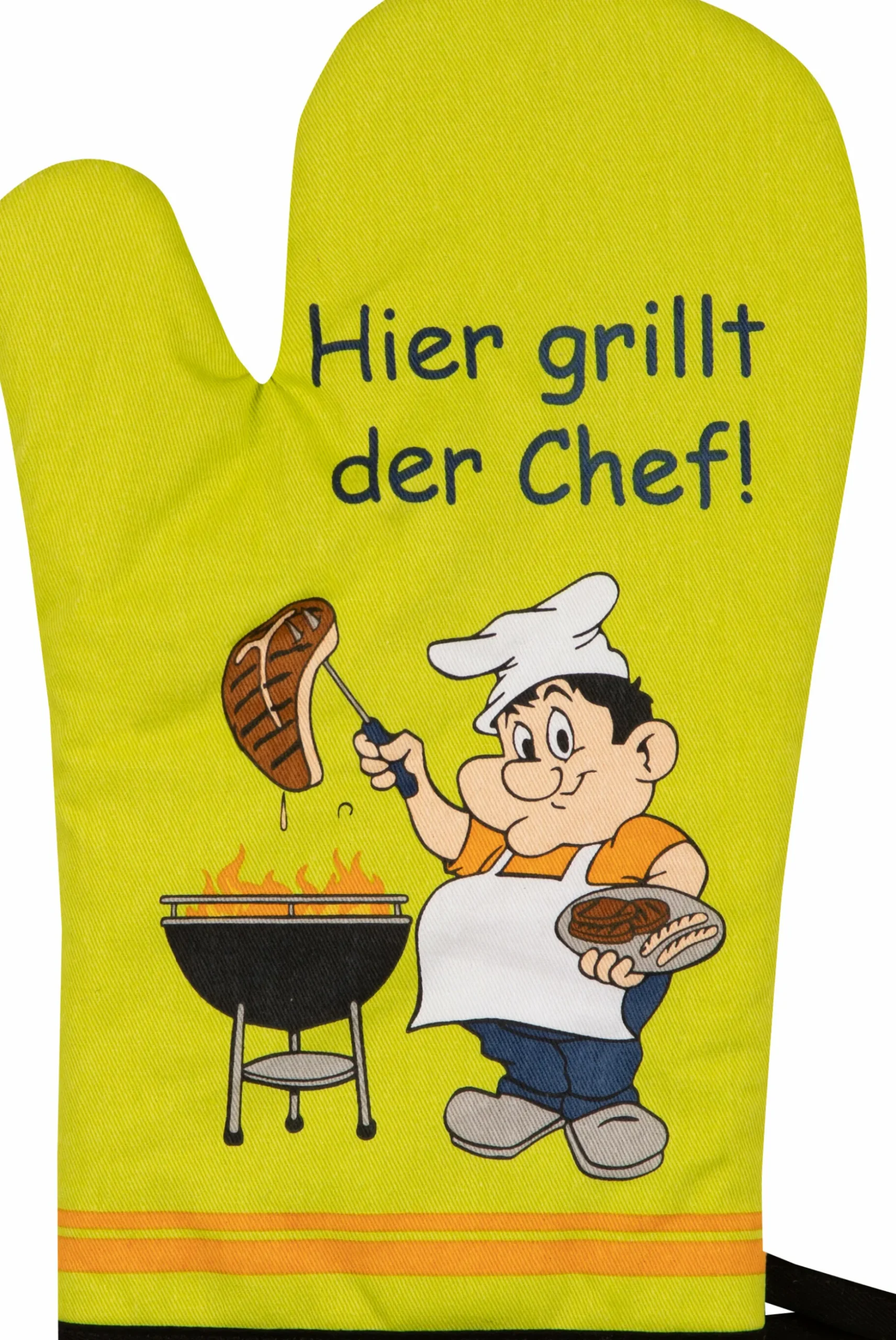 Ofenhandschuh, Chefgriller