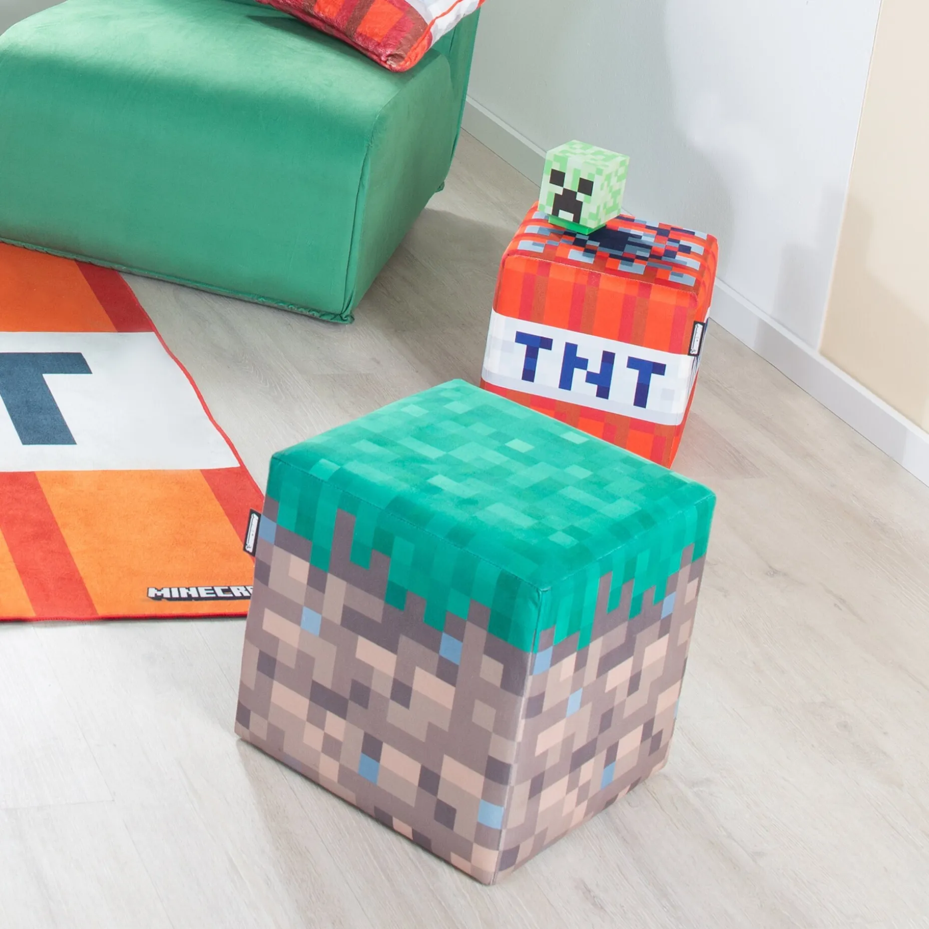 Pouf, Minecraft