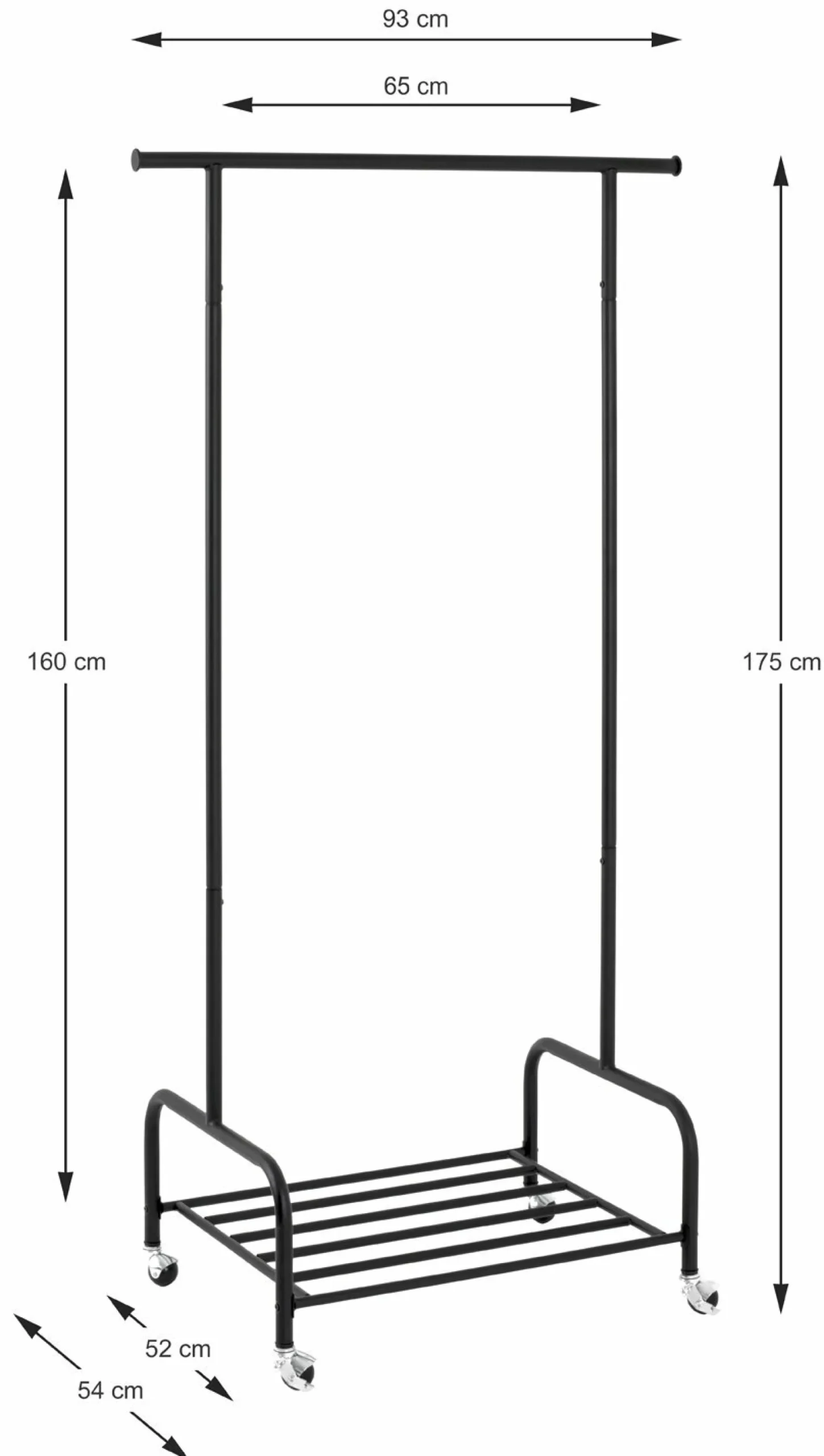 Rollgarderobe, 20503