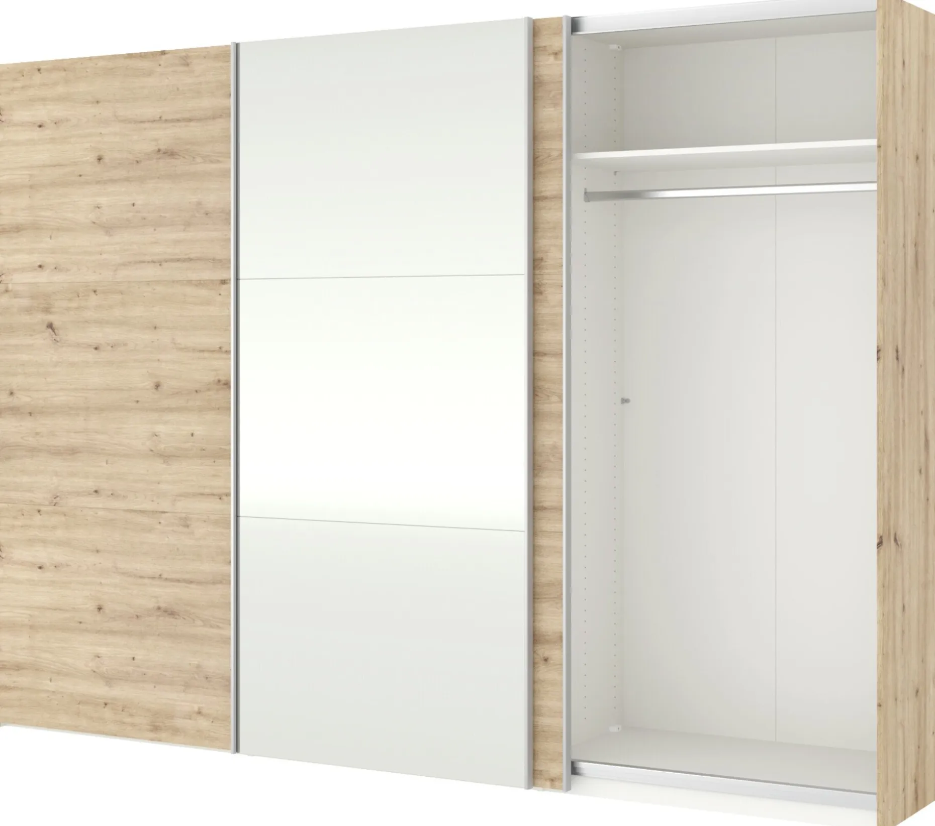 Schwebetürenschrank, Slideline