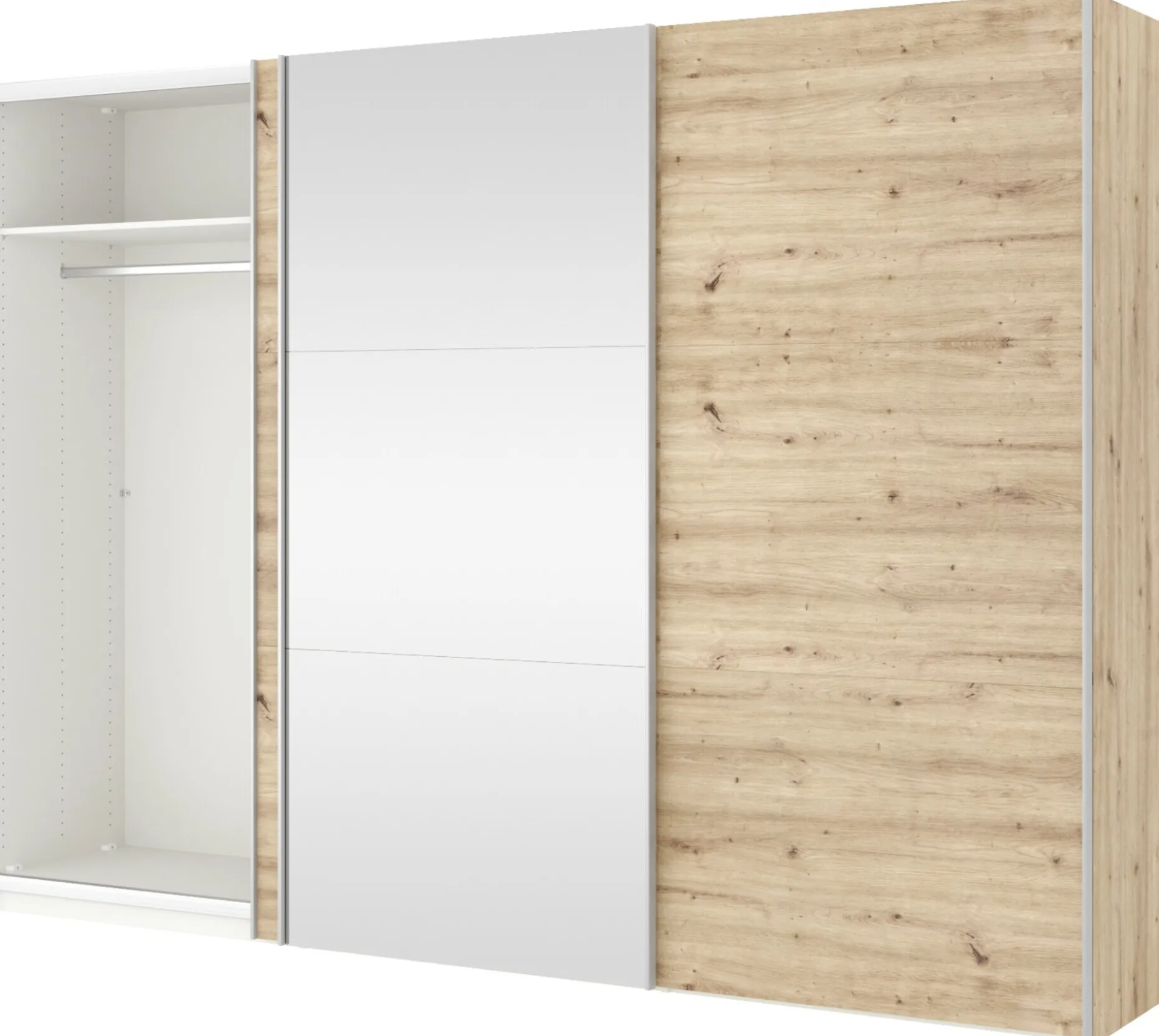 Schwebetürenschrank, Slideline