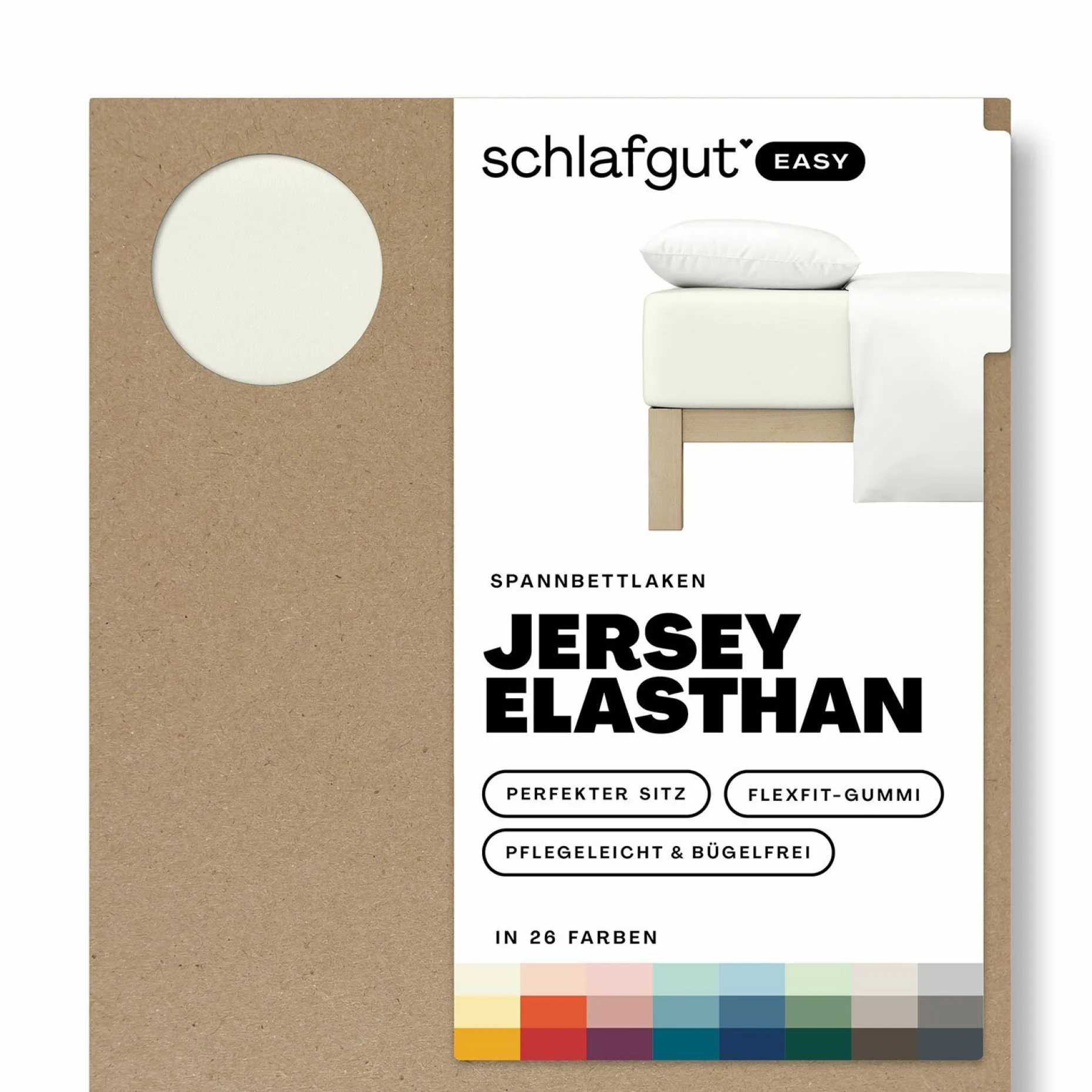 Spannbettlaken, EASY Jersey
