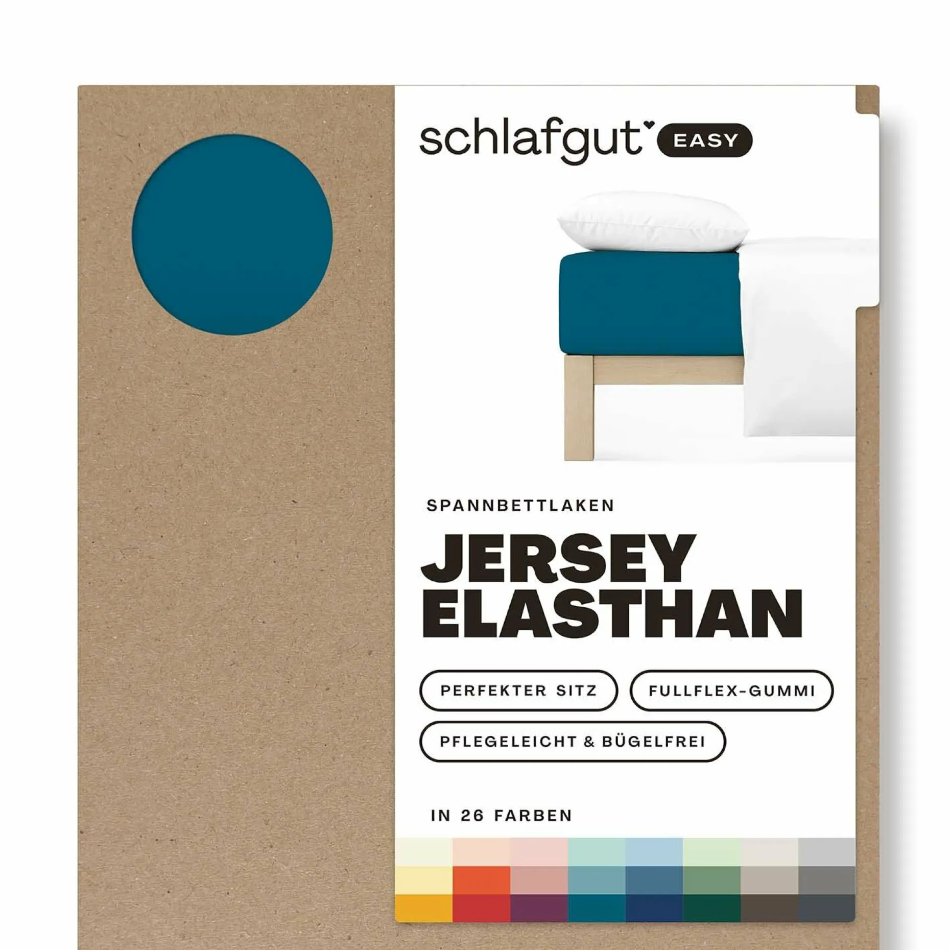 Spannbettlaken, EASY Jersey