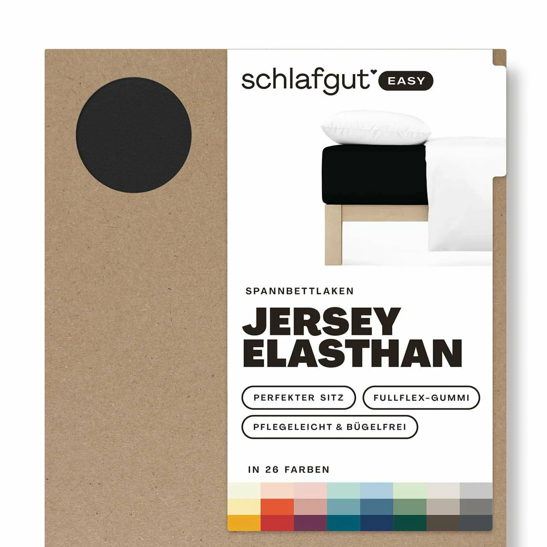 Spannbettlaken, EASY Jersey
