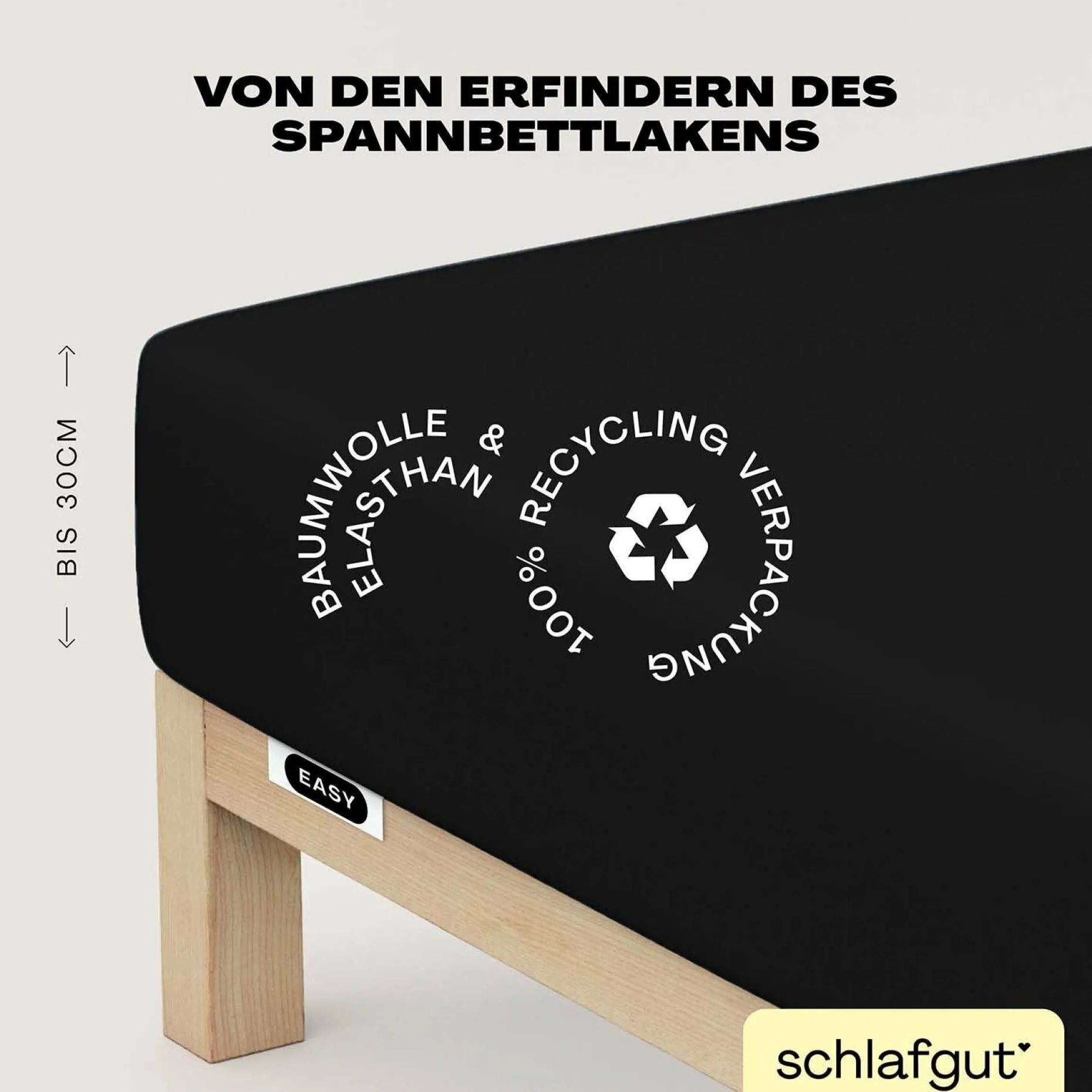 Spannbettlaken, EASY Jersey