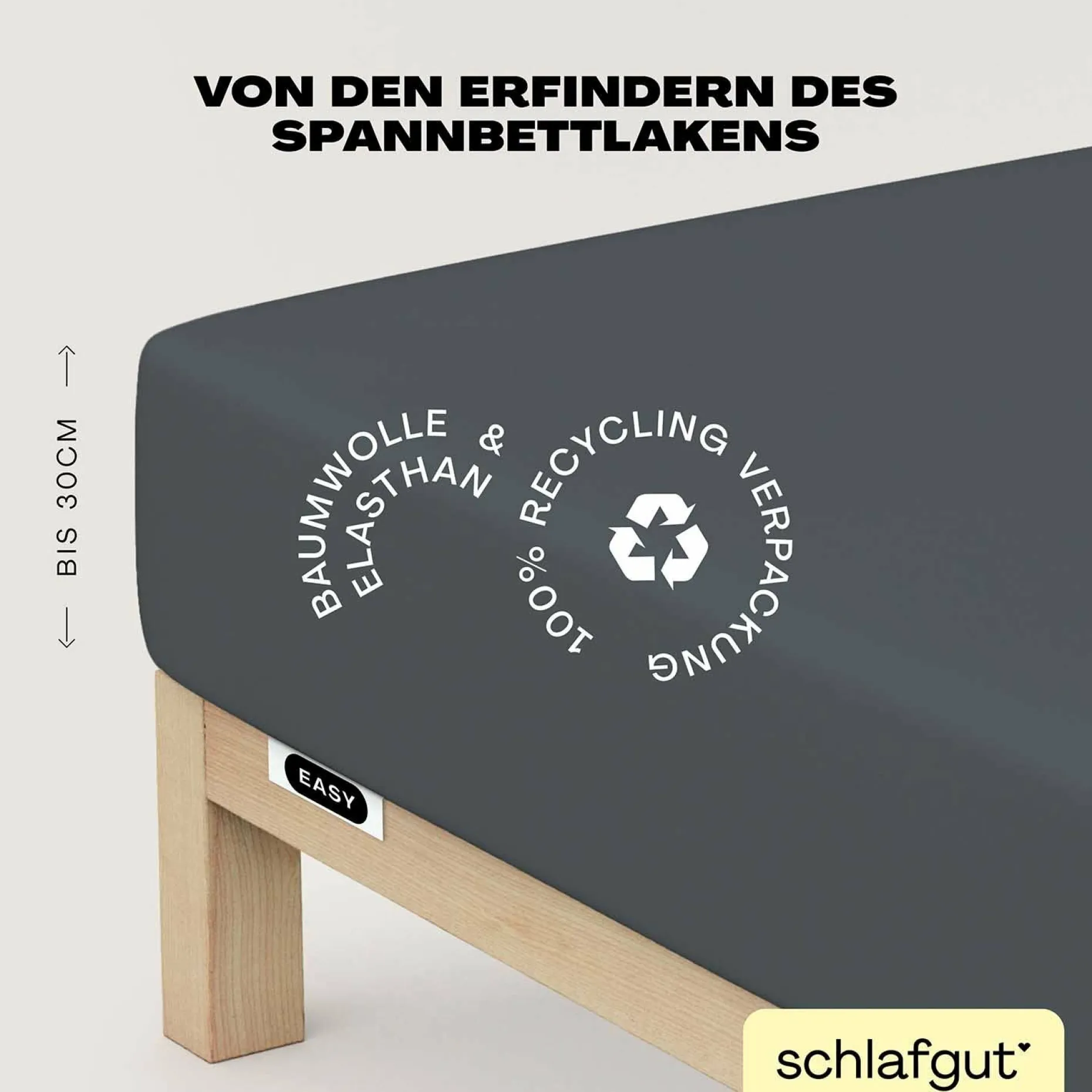 Spannbettlaken, EASY Jersey