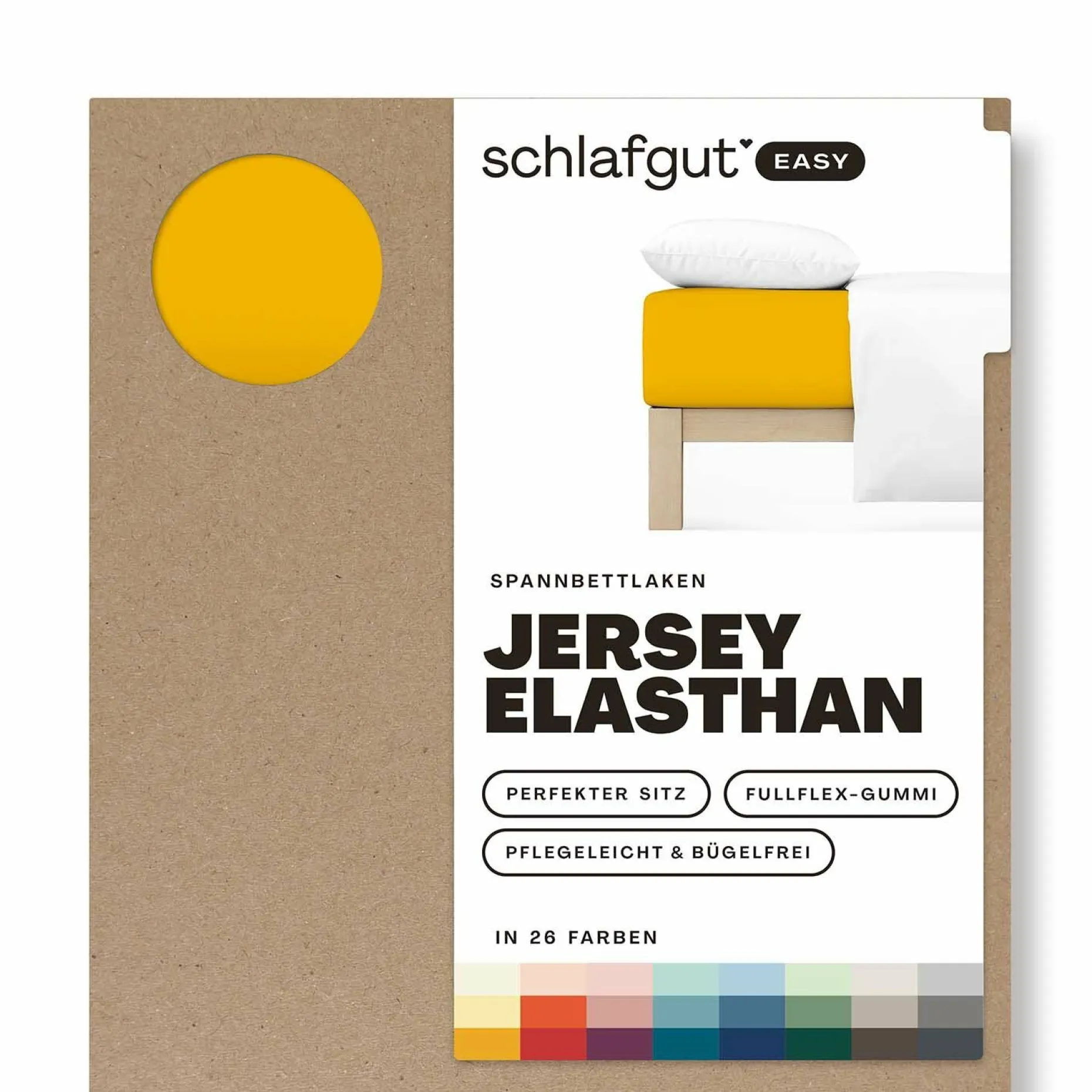 Spannbettlaken, EASY Jersey