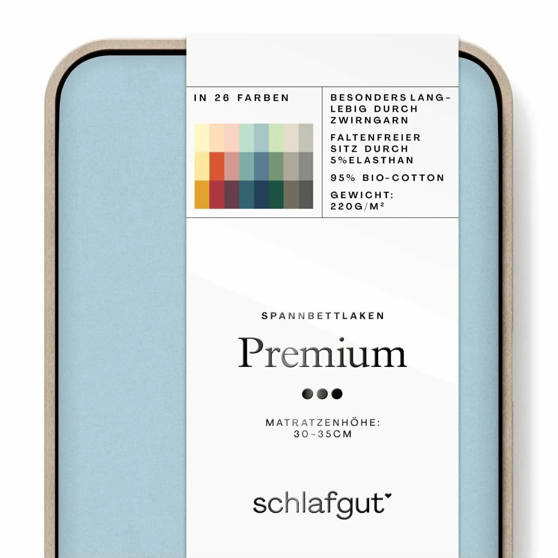 Spannbettlaken, Premium