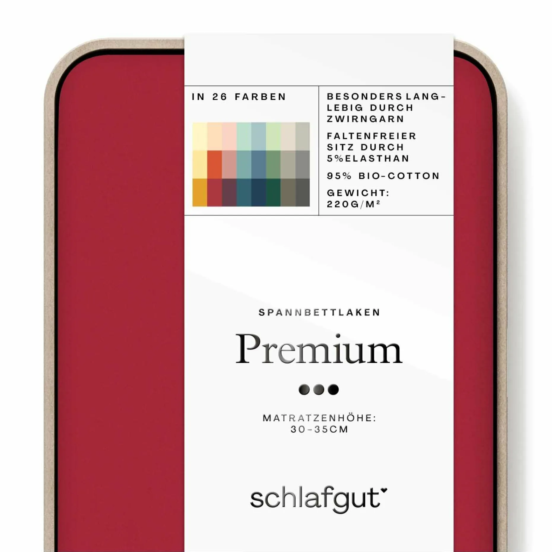 Spannbettlaken, Premium