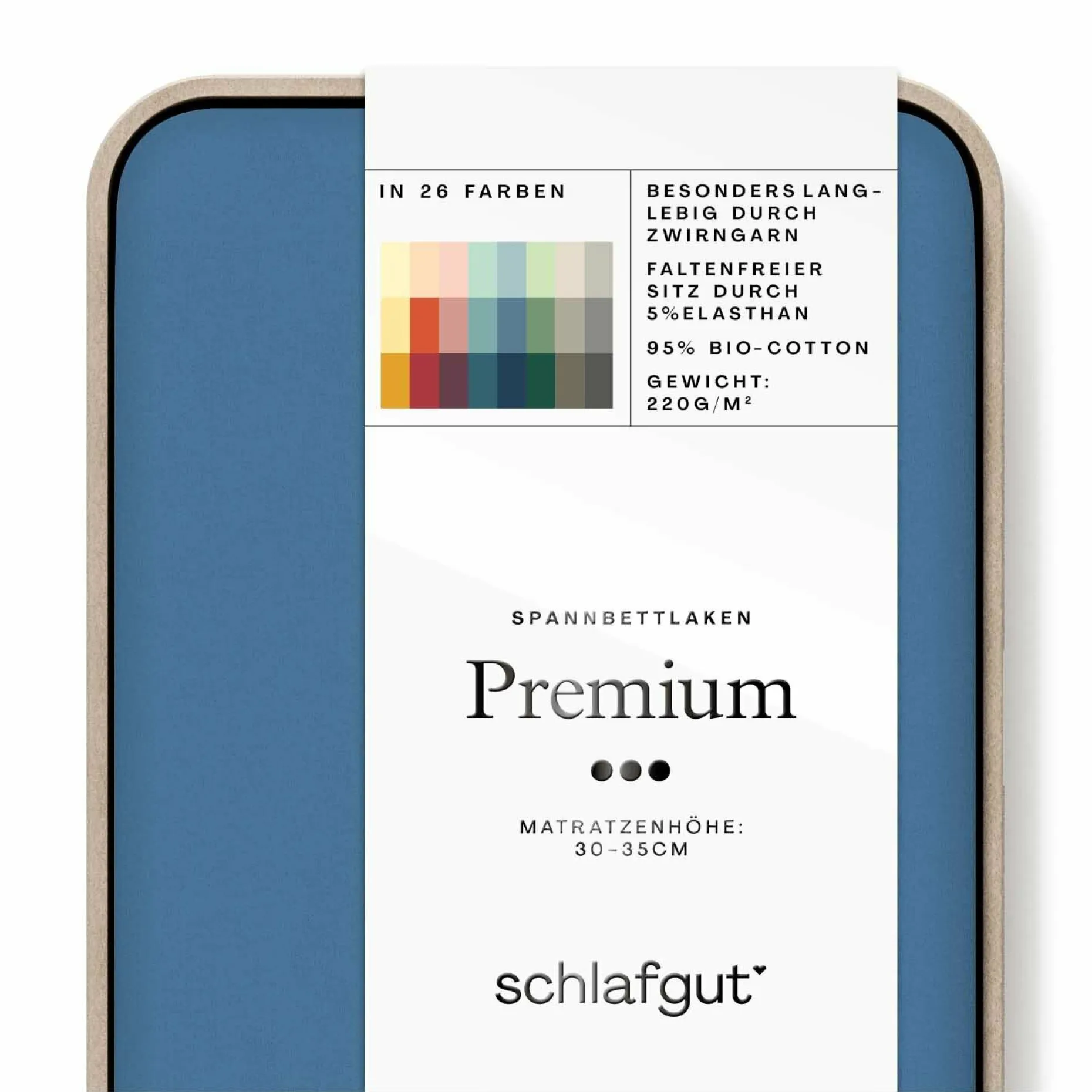Spannbettlaken, Premium