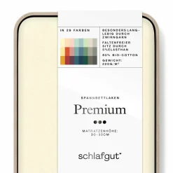 Spannbettlaken, Premium