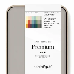 Spannbettlaken, Premium