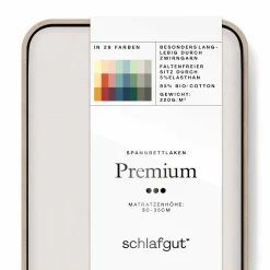 Spannbettlaken, Premium