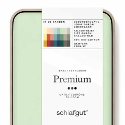 Spannbettlaken, Premium