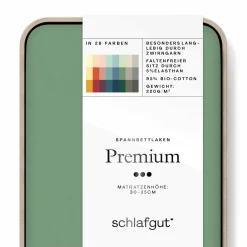 Spannbettlaken, Premium