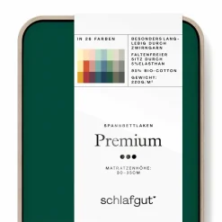 Spannbettlaken, Premium