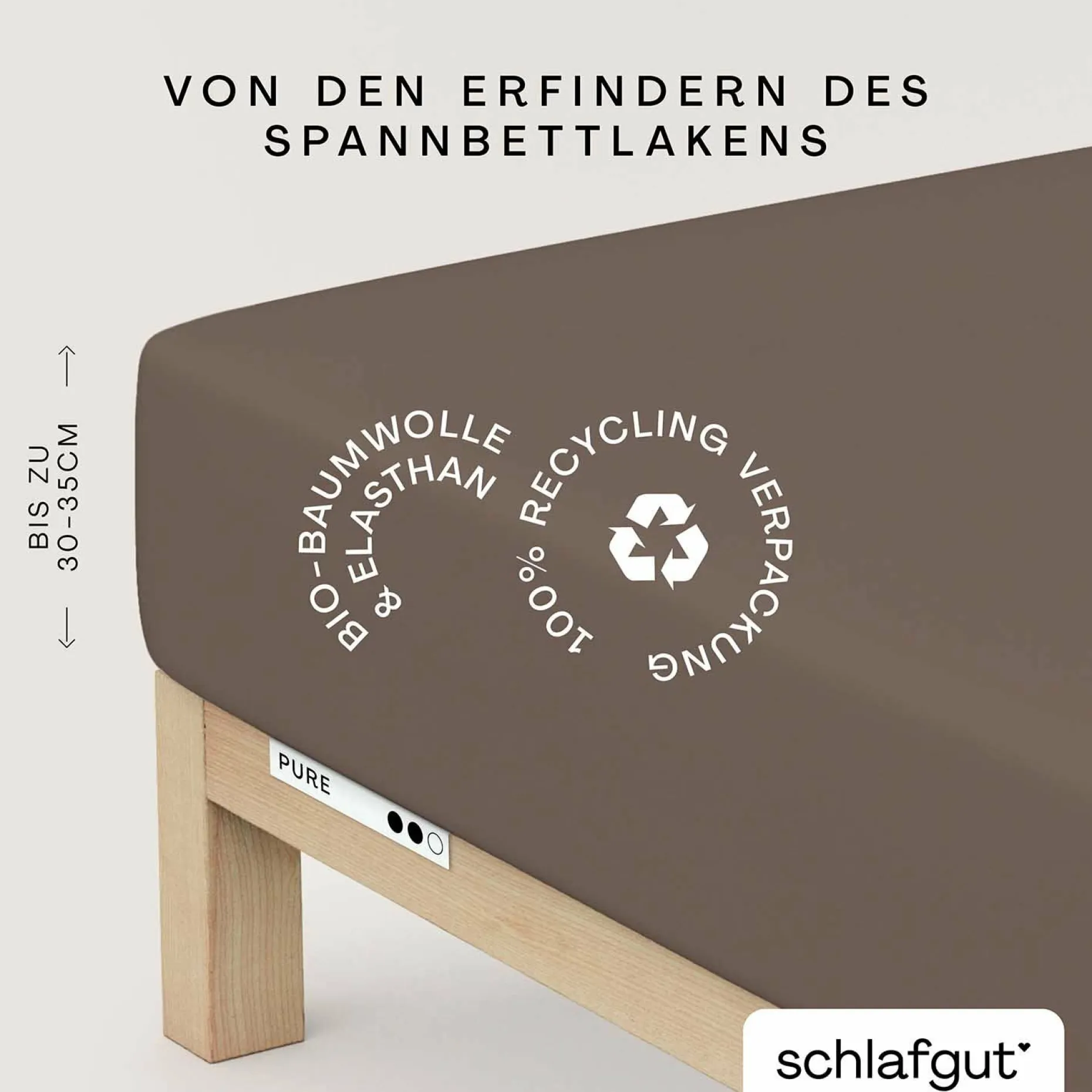 Spannbettlaken, Pure