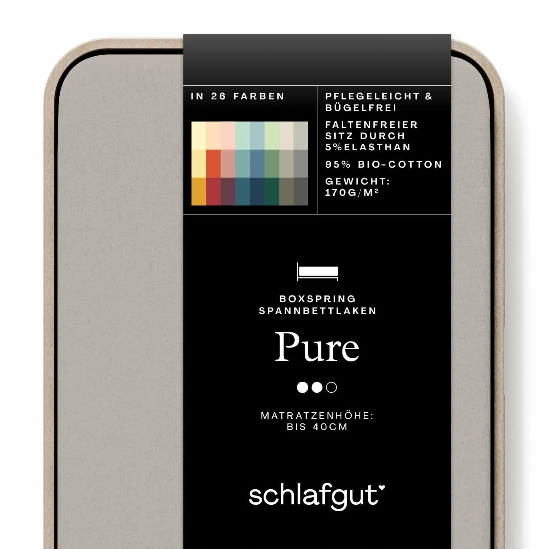 Spannbettlaken, Pure