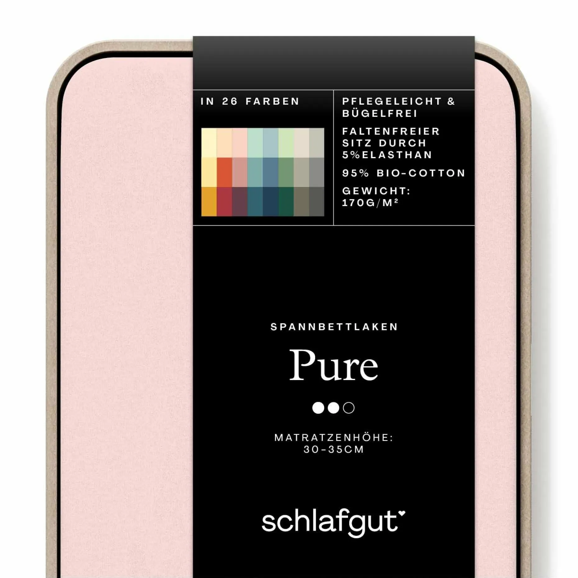 Spannbettlaken, Pure
