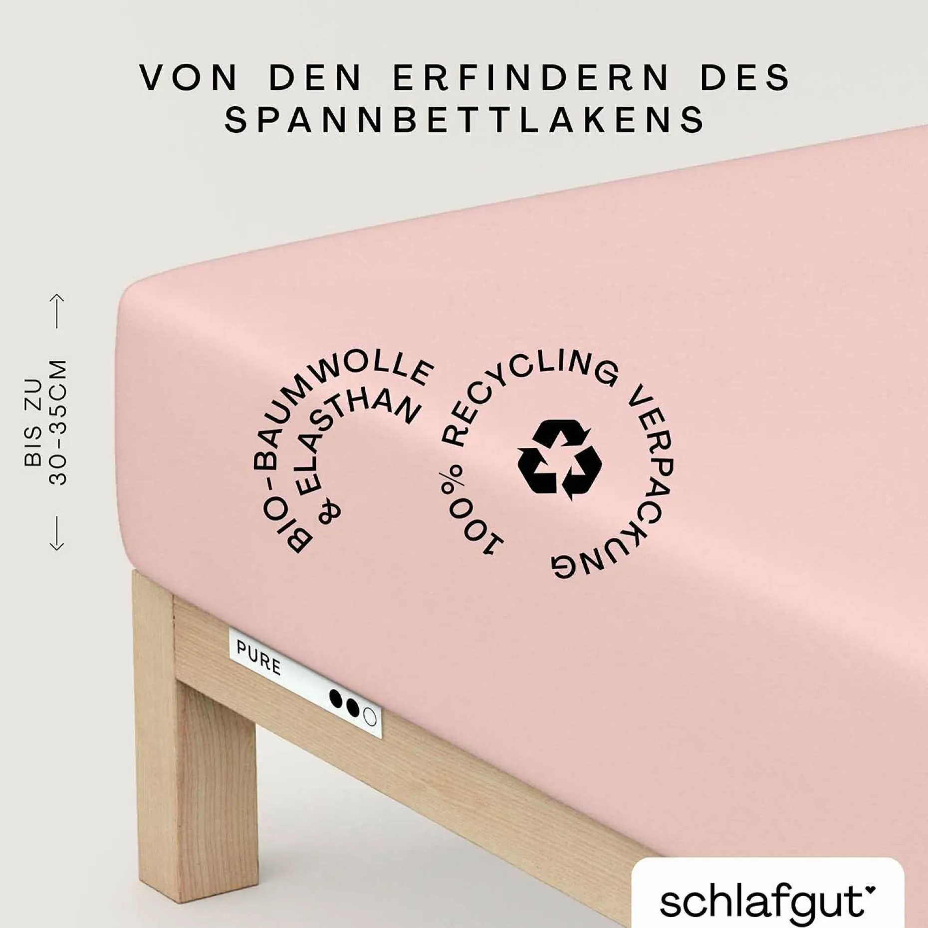 Spannbettlaken, Pure