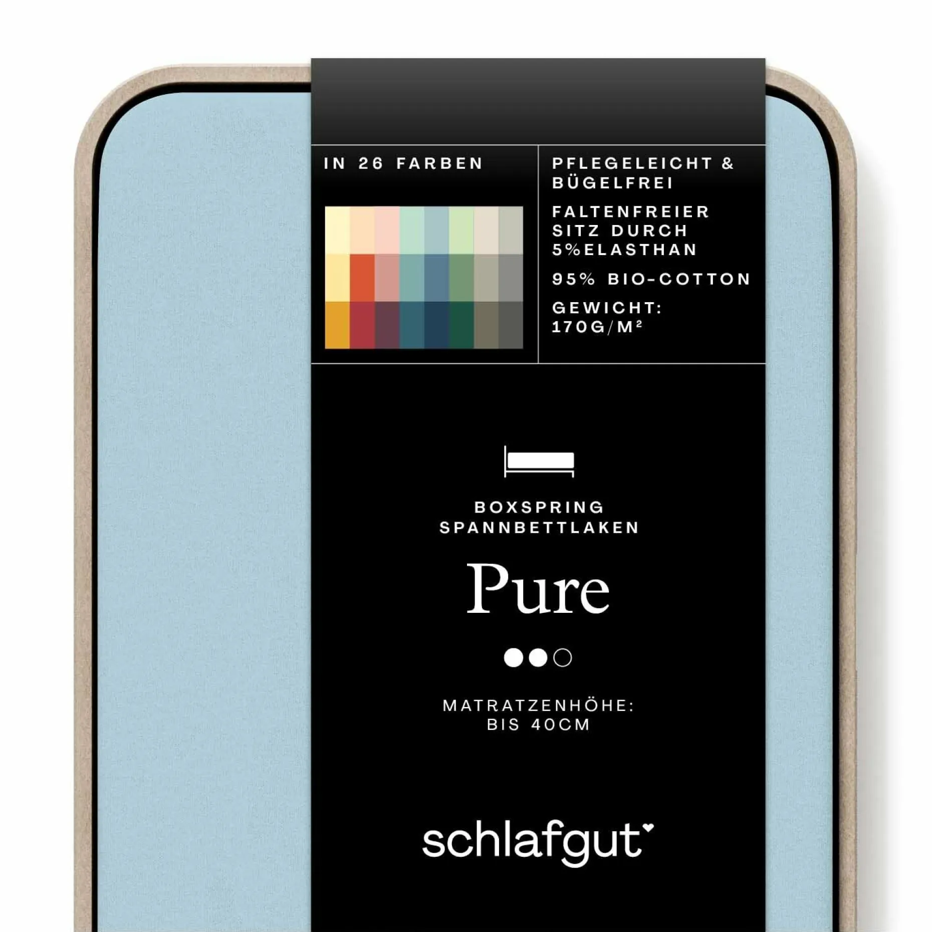 Spannbettlaken, Pure